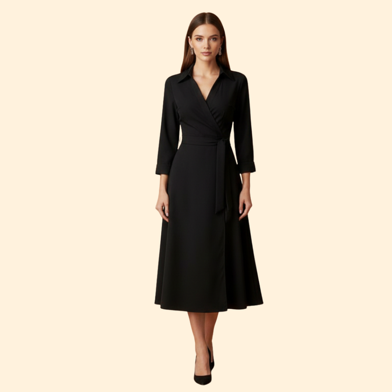 Women’s Elegant Wrap Dress