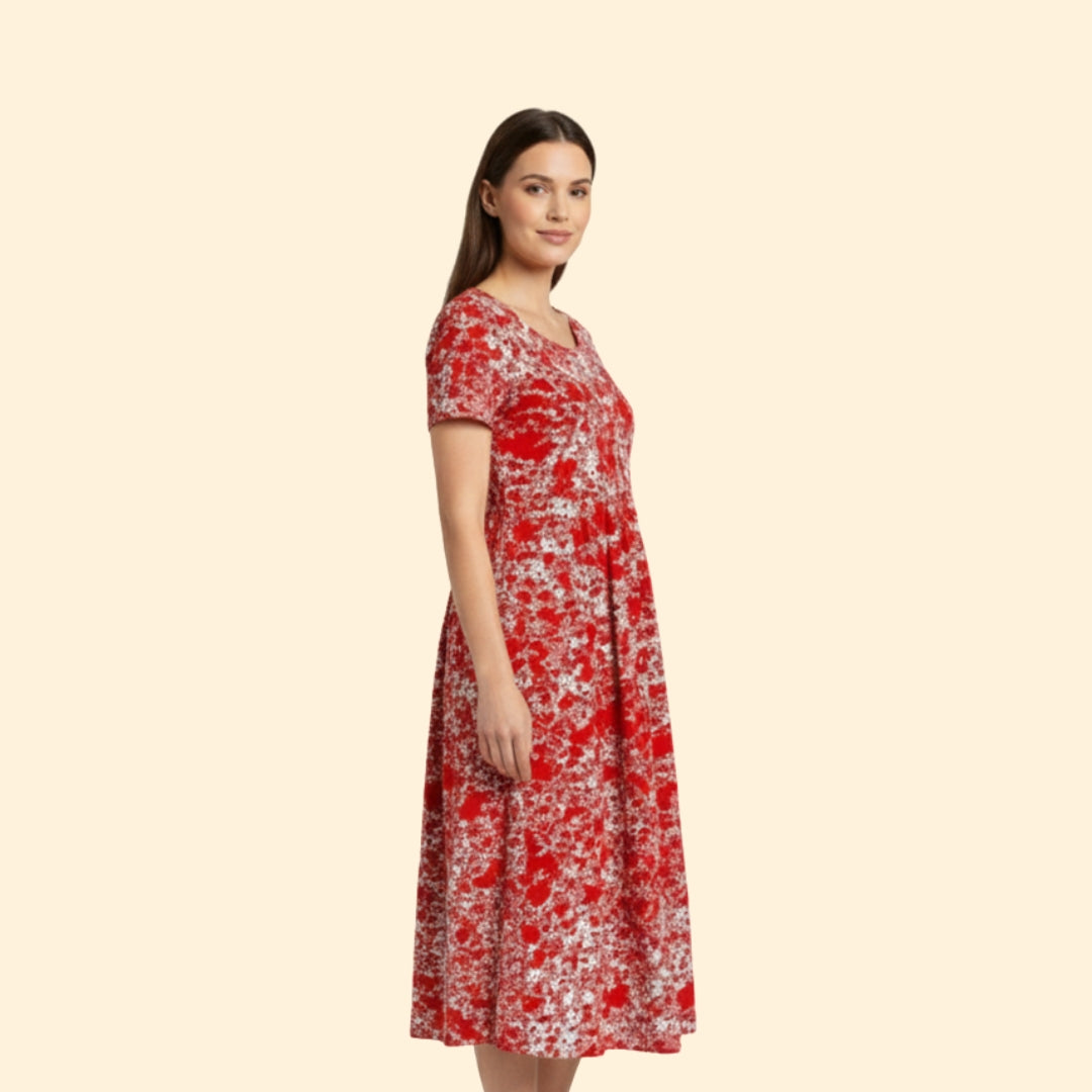 Women's Floral Midi Dress
