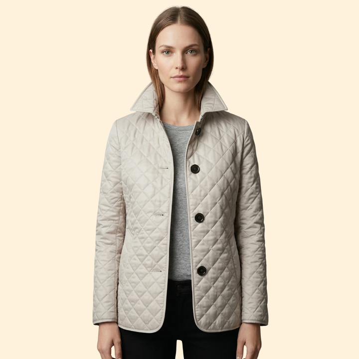 Women’s Jacket with Standing Collar