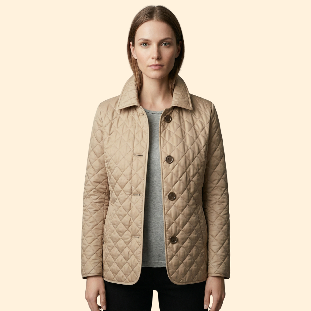 Women’s Jacket with Standing Collar
