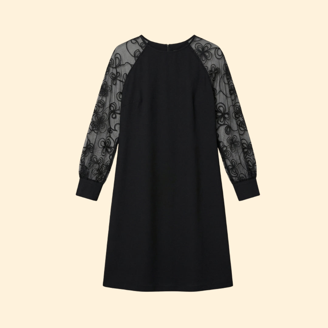Women's Lace Sleeve Dress