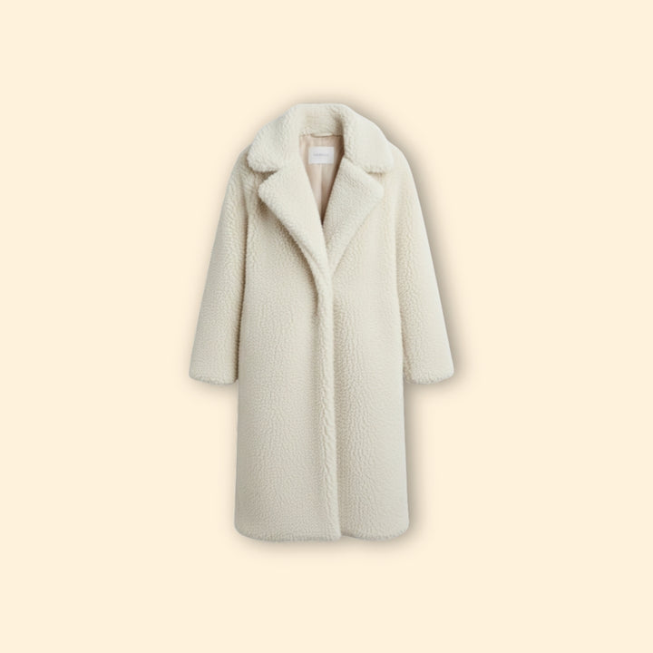 Women’s Long Teddy Coat Winter Charm