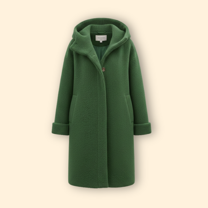 Women’s Long Winter Coat Street Drape