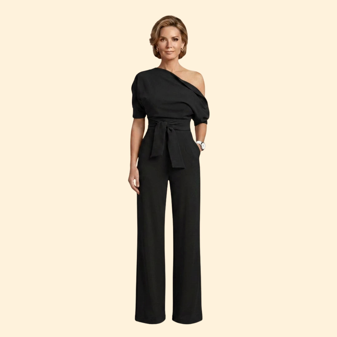 Women's One-Shoulder Jumpsuit