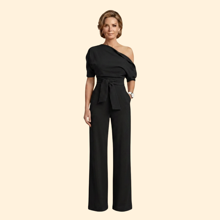 Women's One-Shoulder Jumpsuit