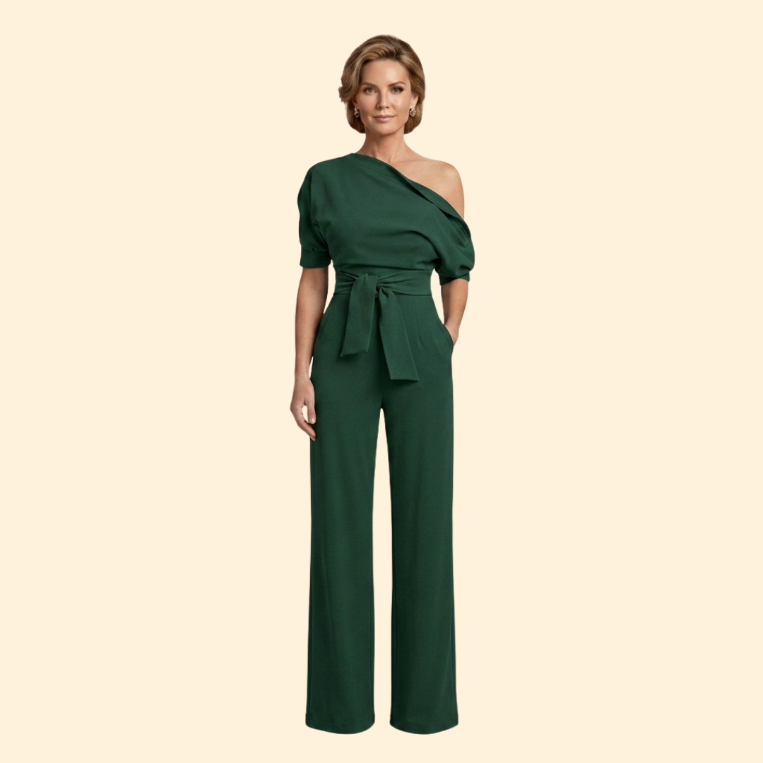 Women's One-Shoulder Jumpsuit
