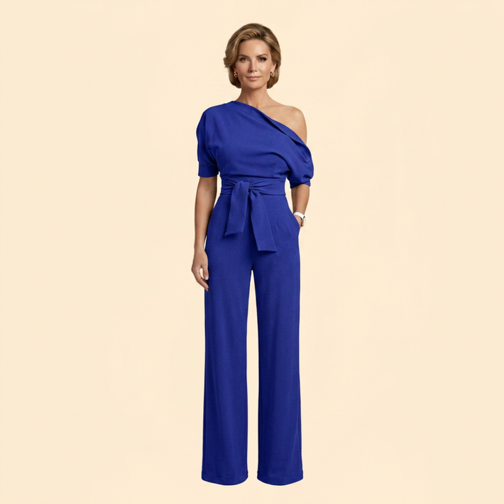 Women's One-Shoulder Jumpsuit