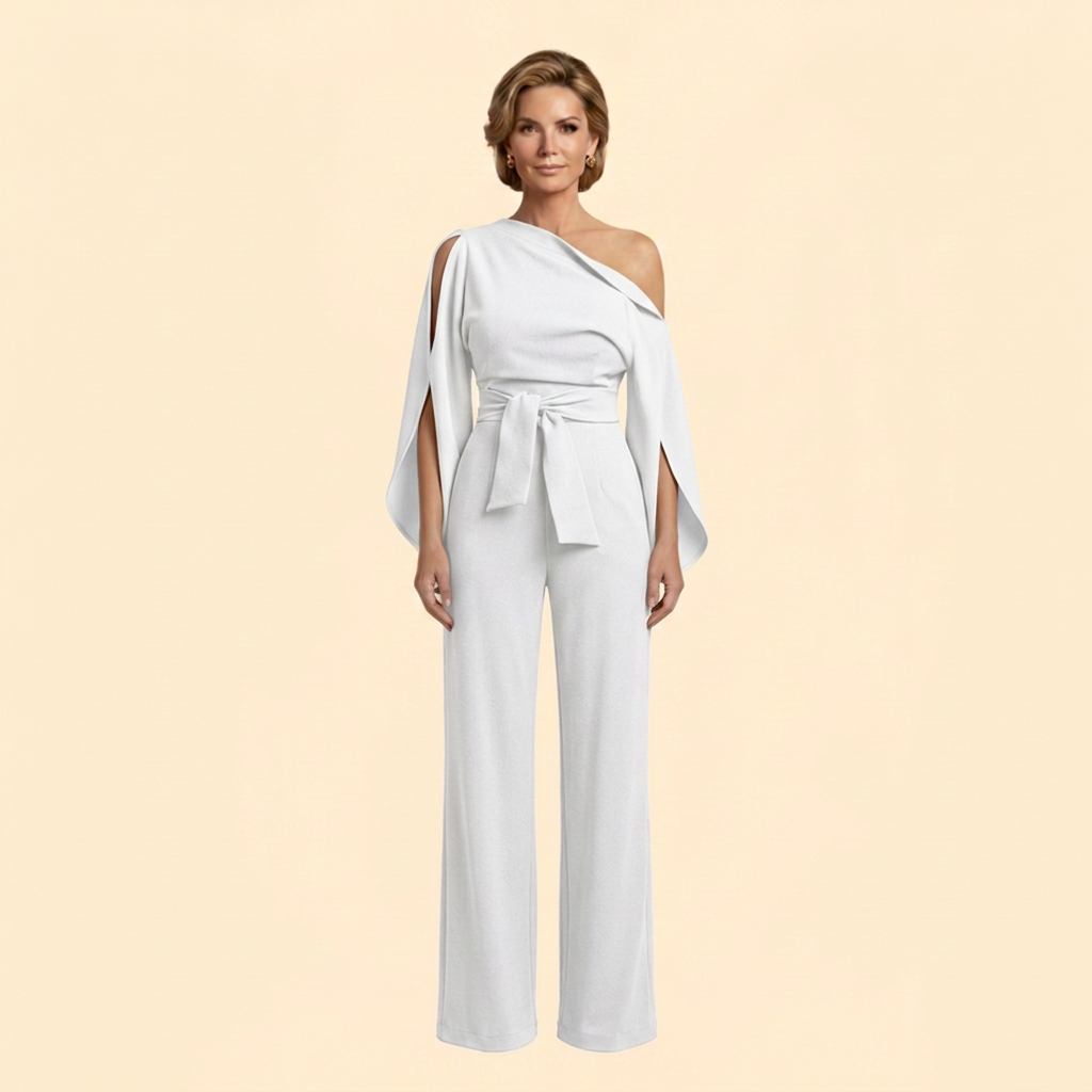Women's One-Shoulder Jumpsuit