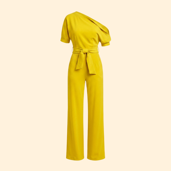 Women's One-Shoulder Jumpsuit