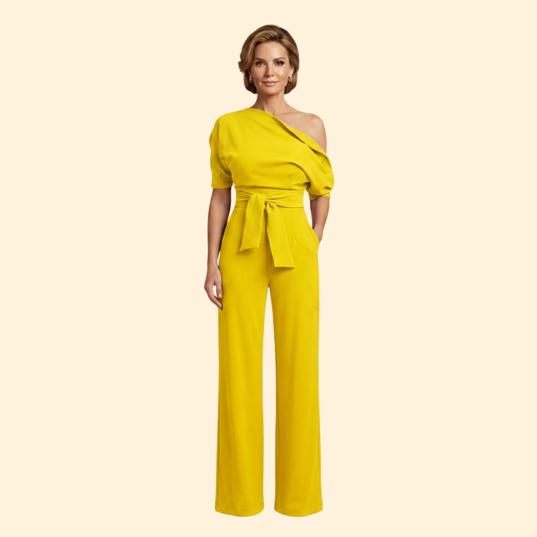 Women's One-Shoulder Jumpsuit