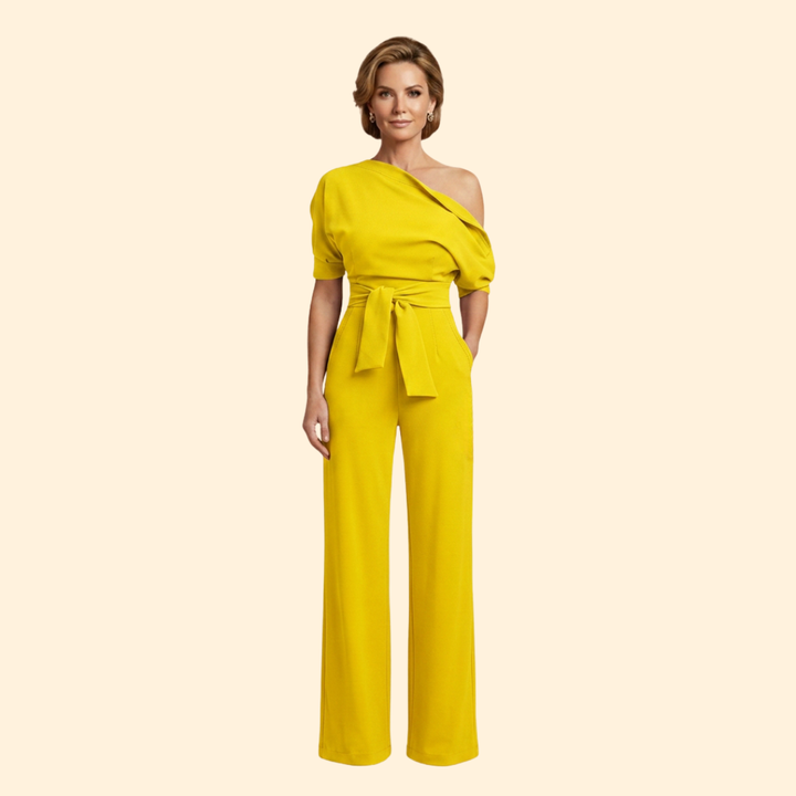 Women's One-Shoulder Jumpsuit