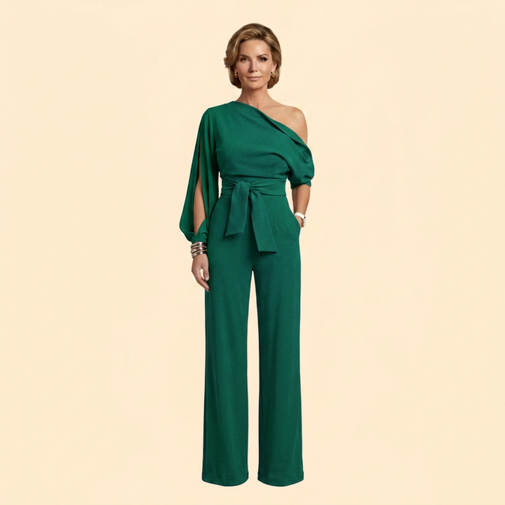 Women's One-Shoulder Jumpsuit