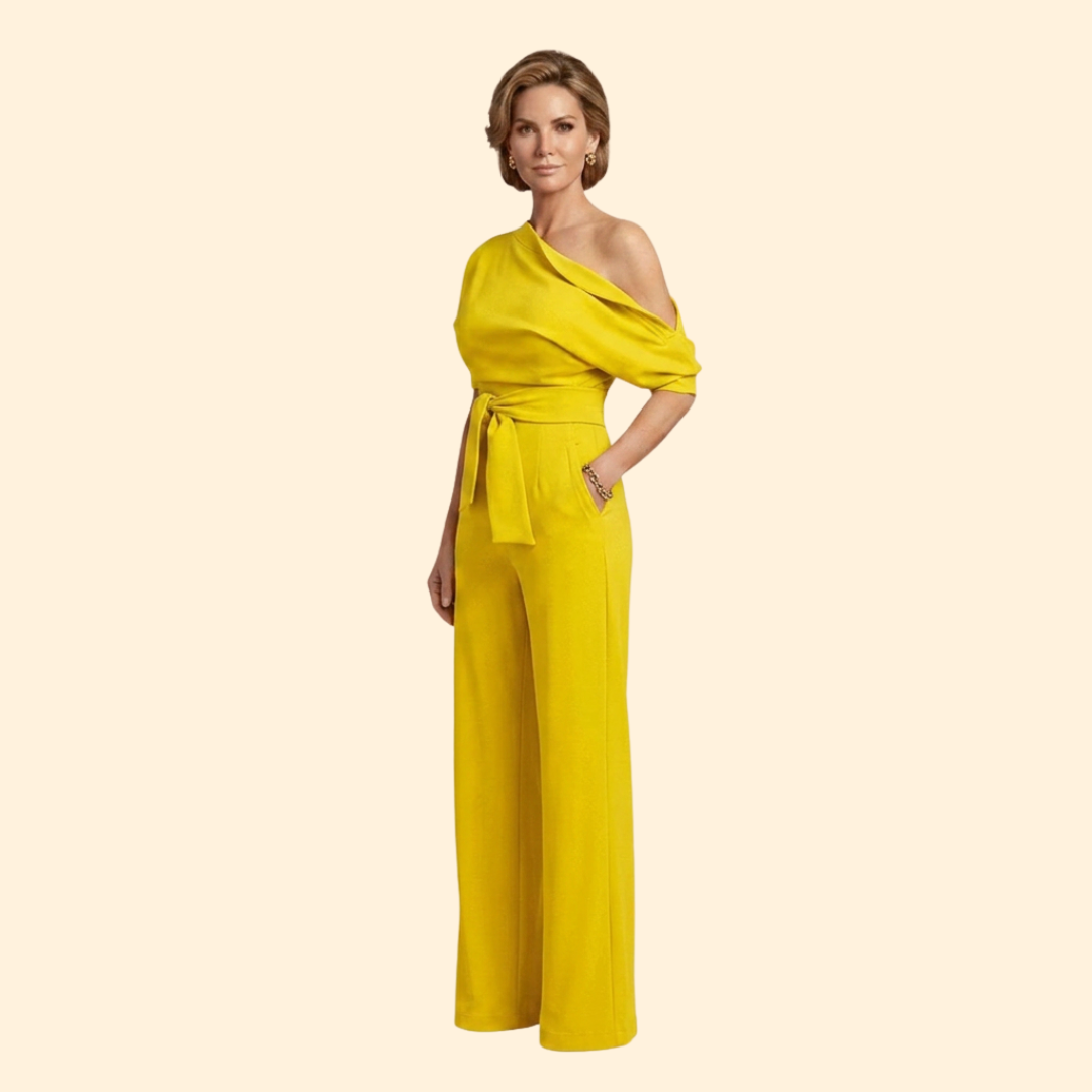 Women's One-Shoulder Jumpsuit