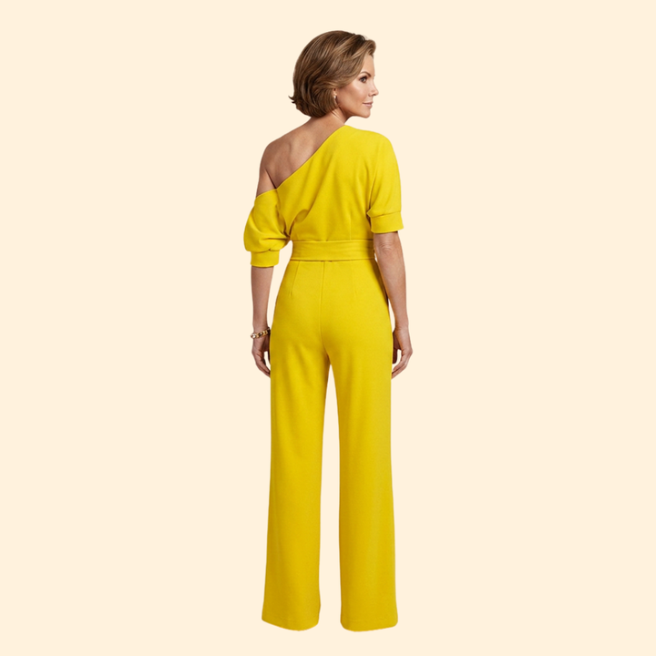 Women's One-Shoulder Jumpsuit