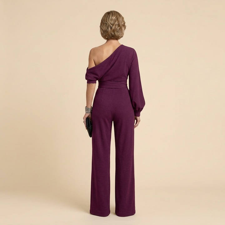Women's One-Shoulder Jumpsuit