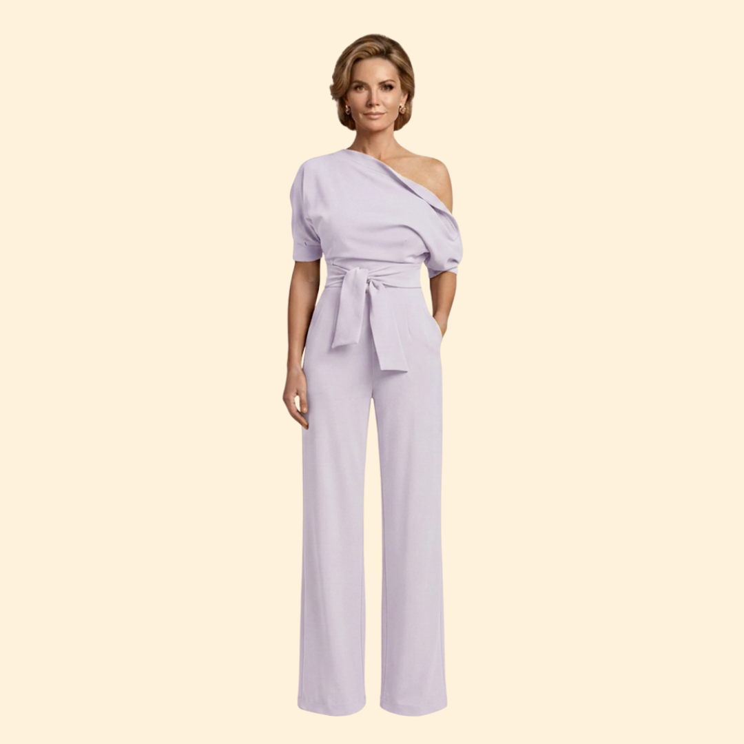 Women's One-Shoulder Jumpsuit