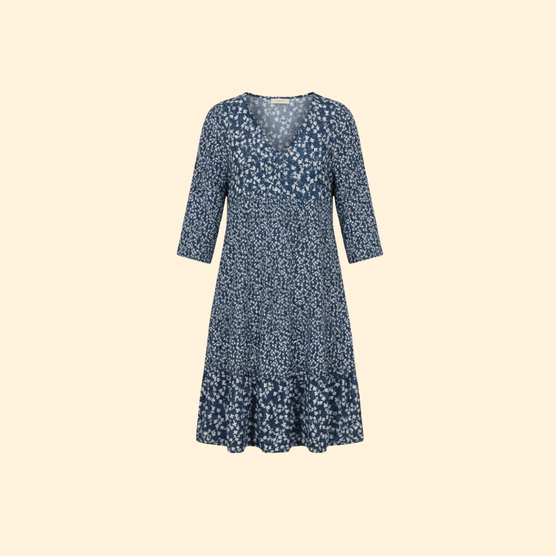 Women's Patterned Midi Dress
