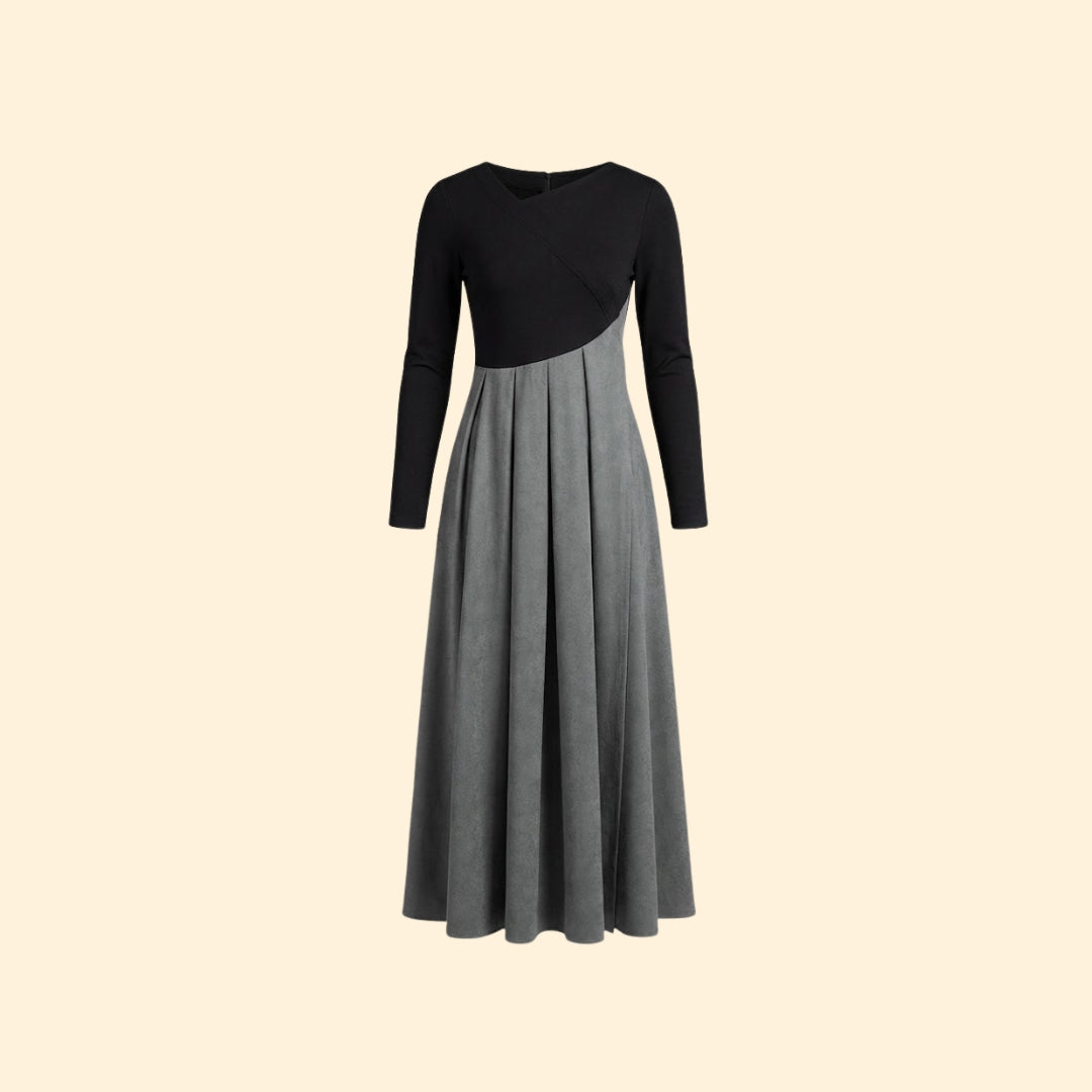 Women's Pleated Midi Dress