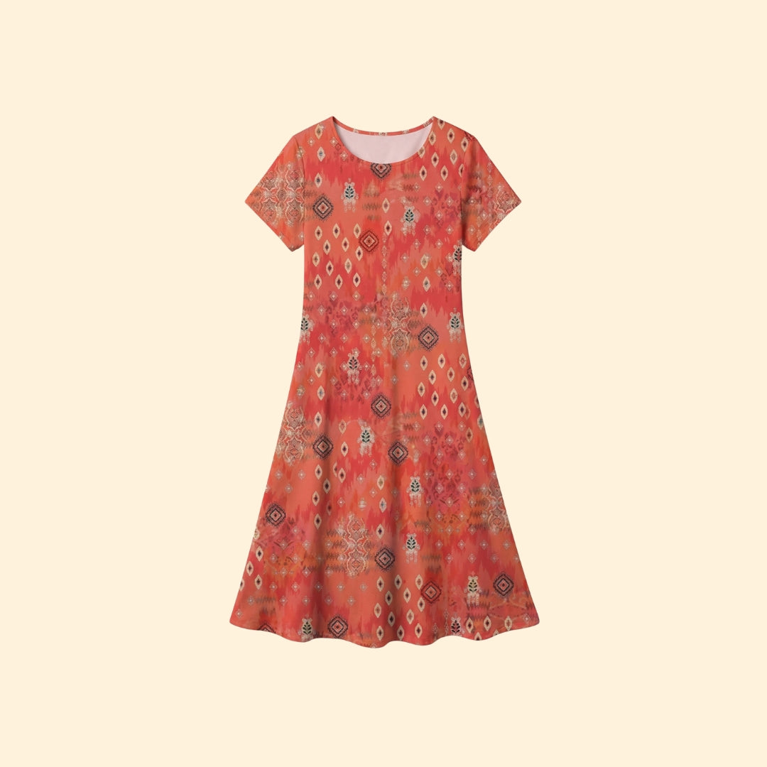 Women's Printed Maxi Dress