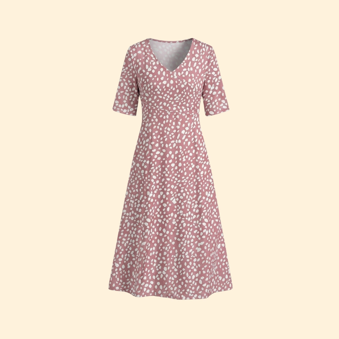 Women's Printed Midi Dress