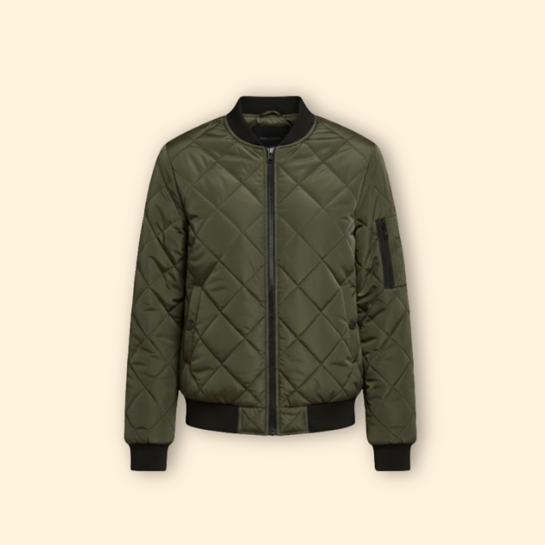 Women’s Quilted Bomber Jacket