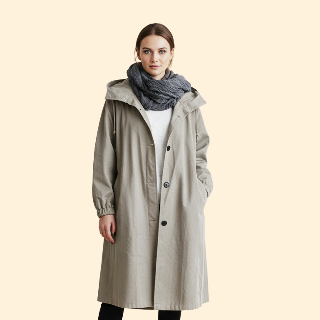 Women’s Raincoat with Long Silhouette