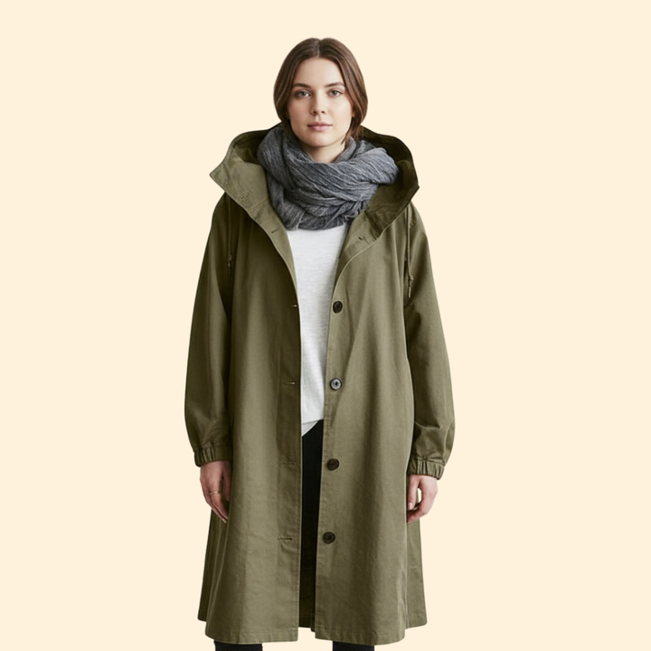 Women’s Raincoat with Long Silhouette