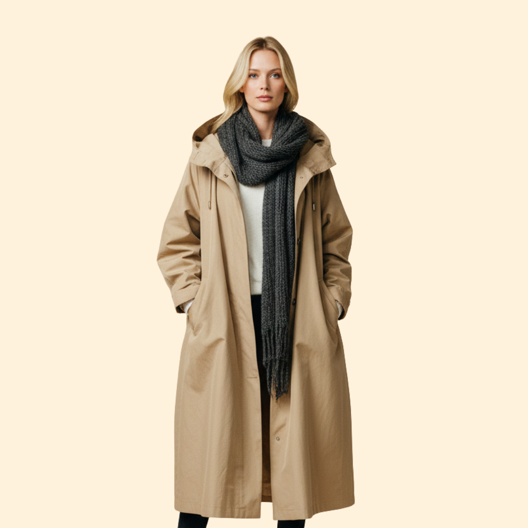 Women’s Raincoat with Long Silhouette