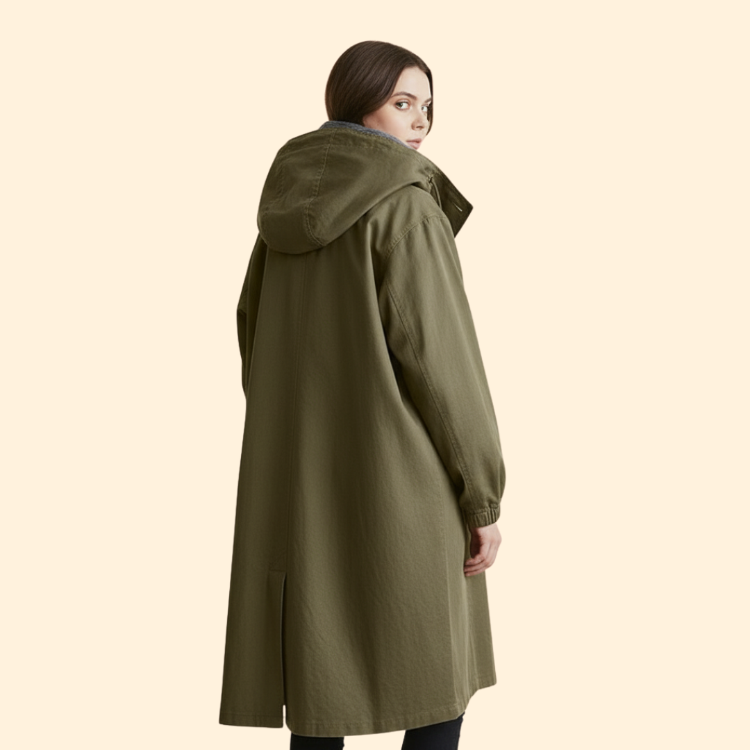 Women’s Raincoat with Long Silhouette
