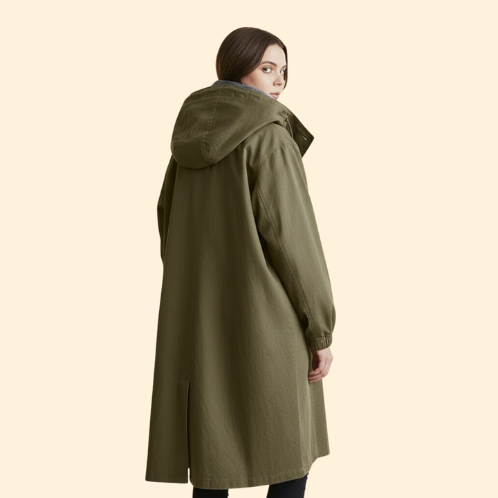 Women’s Raincoat with Long Silhouette