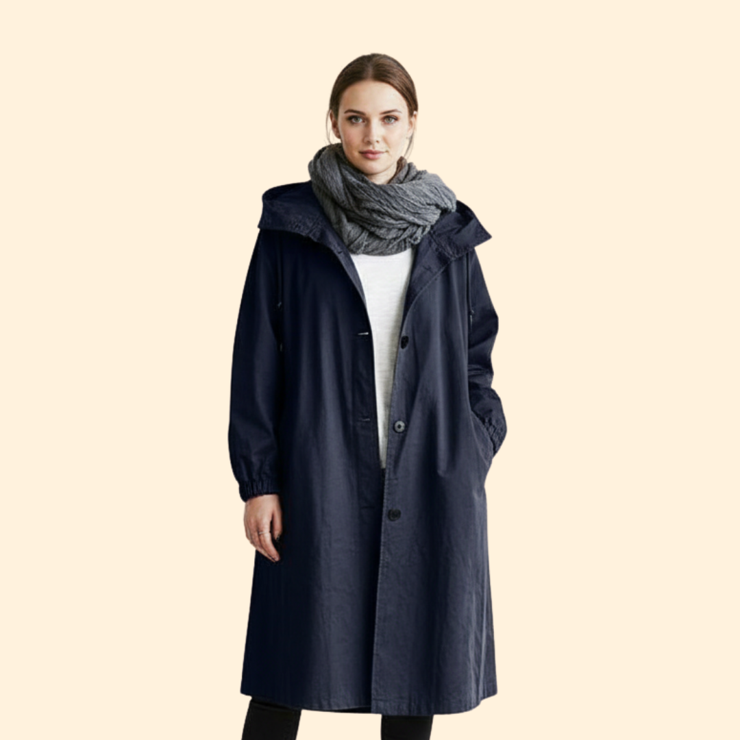 Women’s Raincoat with Long Silhouette