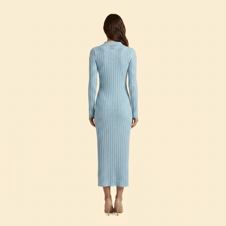 Women’s Ribbed Knit Maxi Dress