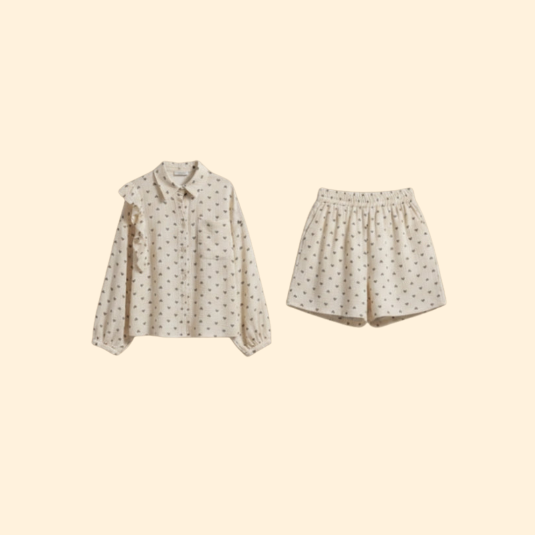 Women's Ruffled Shirt Dress