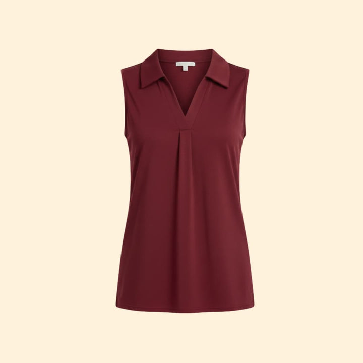Women's Sleek Polo Blouse