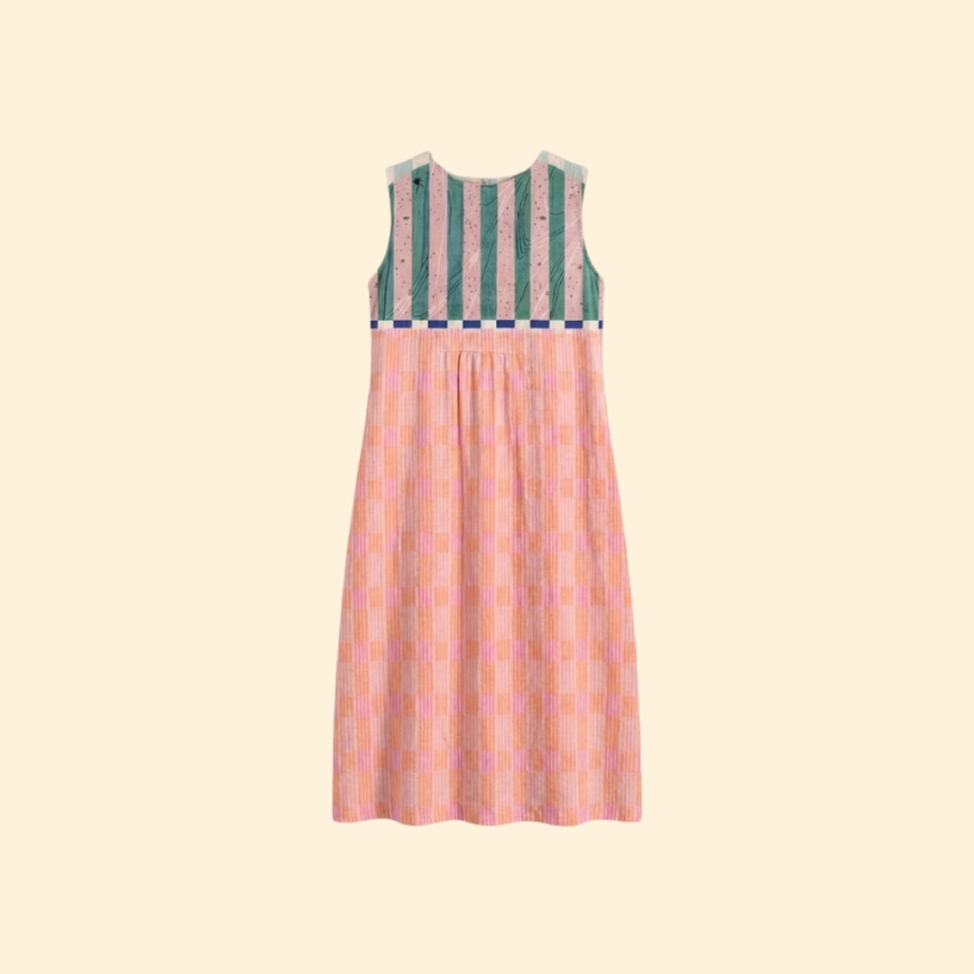 Women's Sleeveless Midi Dress
