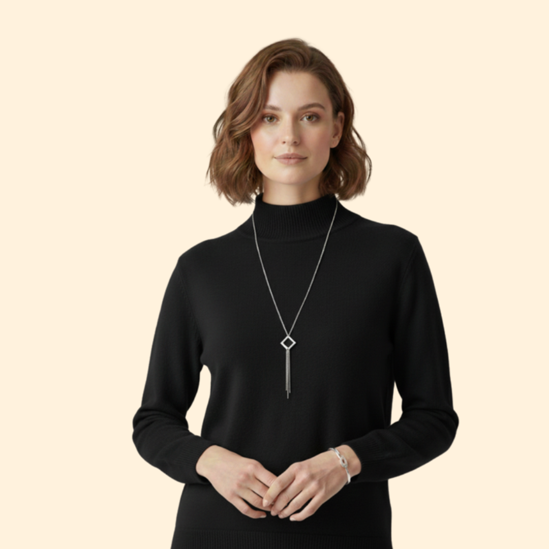 Women’s Soft High Neck Jumper