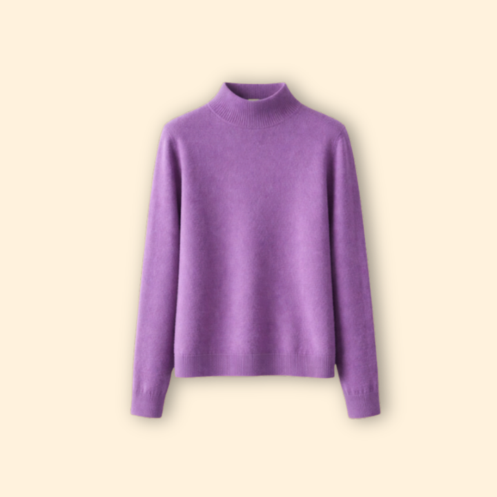 Women’s Soft High Neck Jumper