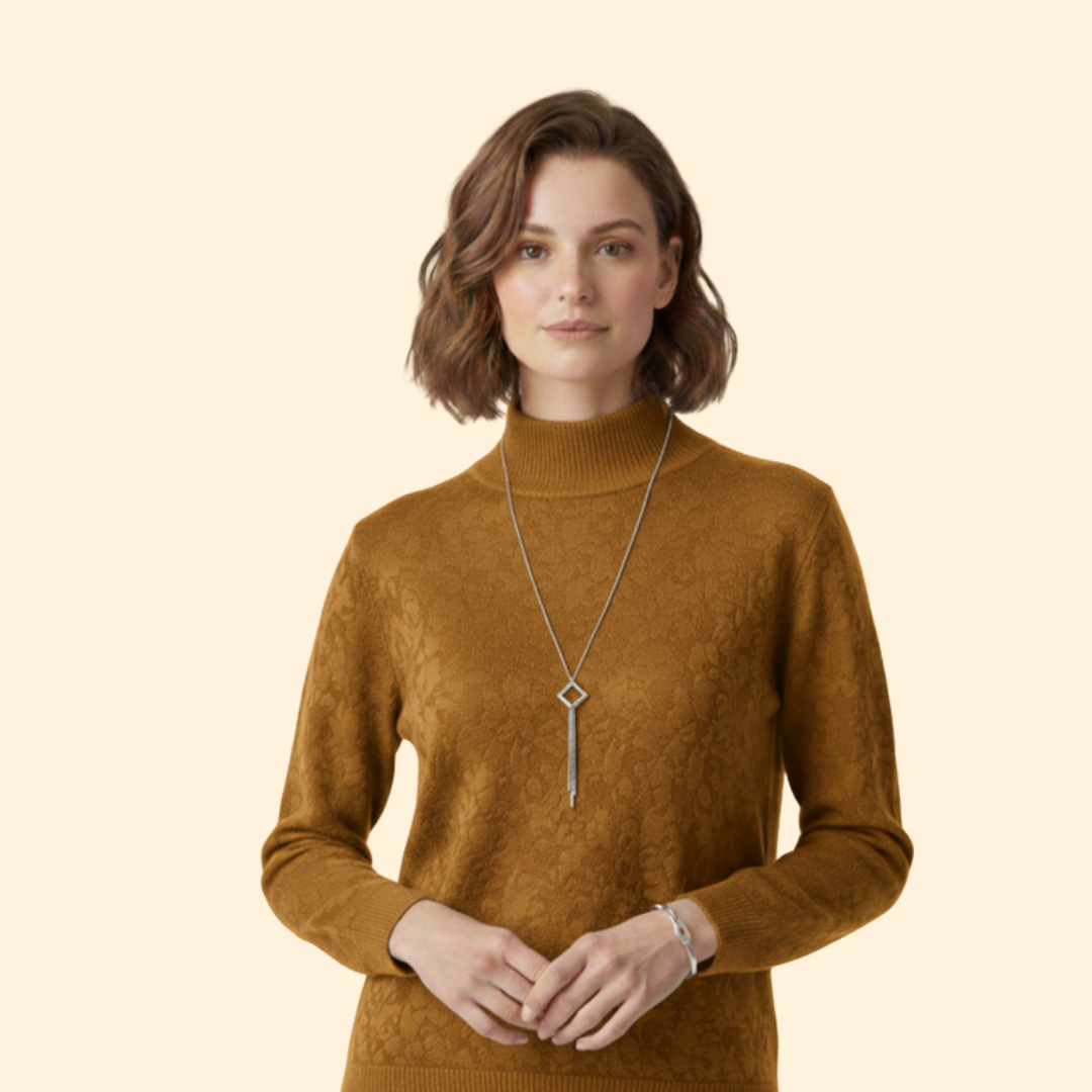 Women’s Soft High Neck Jumper