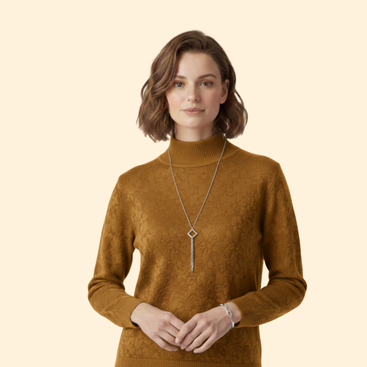 Women’s Soft High Neck Jumper