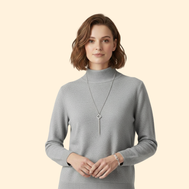 Women’s Soft High Neck Jumper
