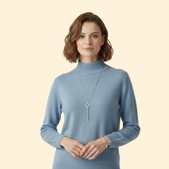 Women’s Soft High Neck Jumper