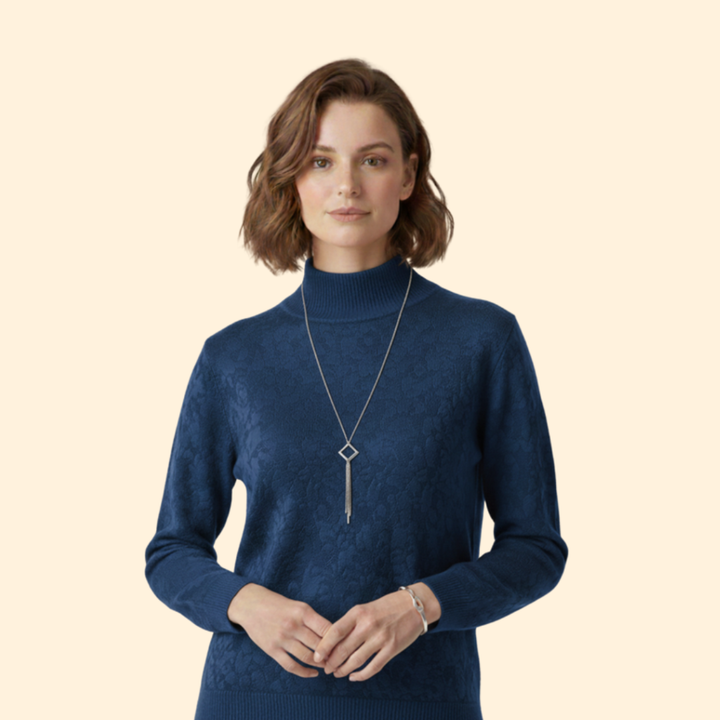 Women’s Soft High Neck Jumper