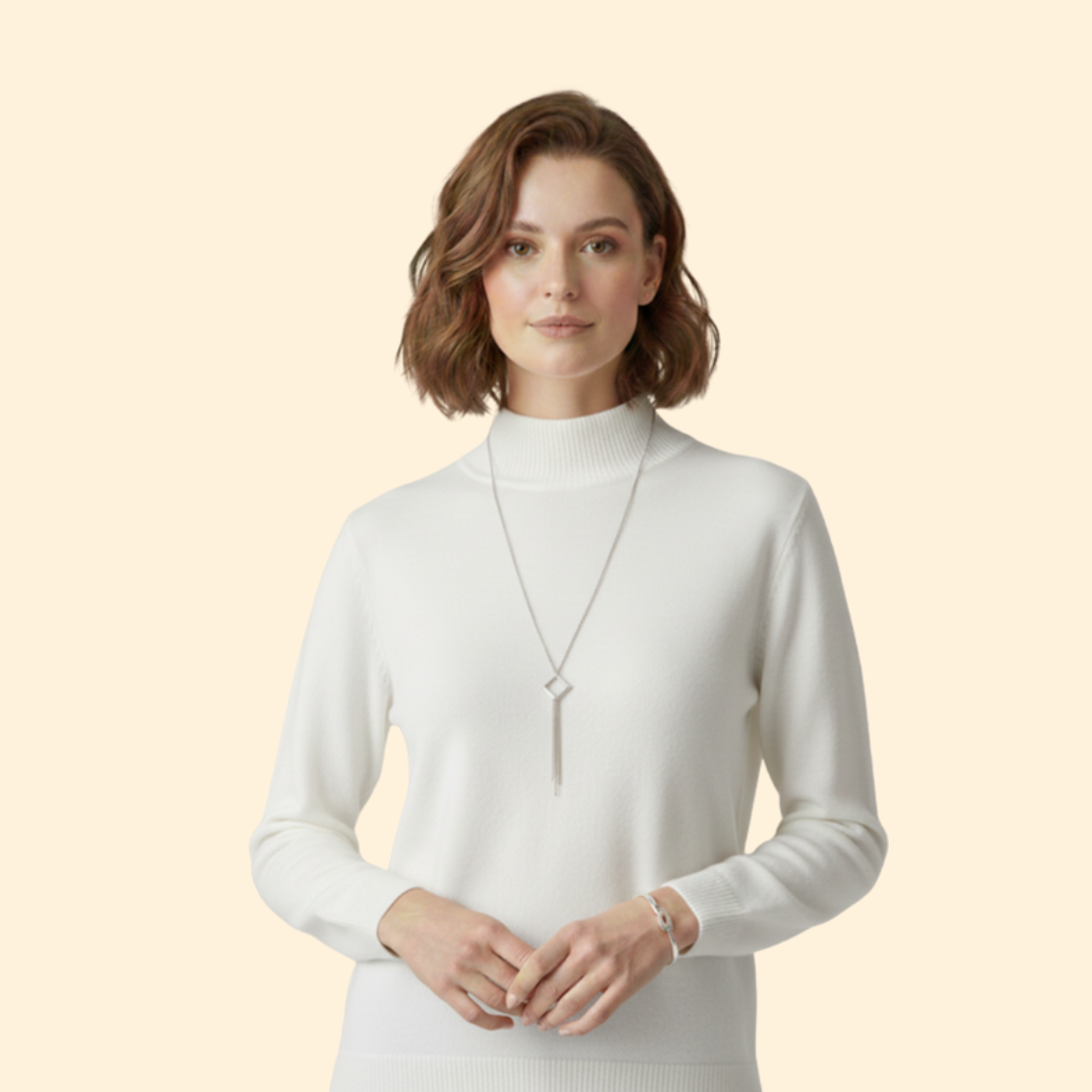 Women’s Soft High Neck Jumper