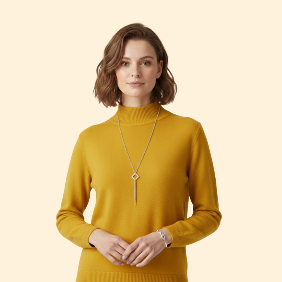 Women’s Soft High Neck Jumper