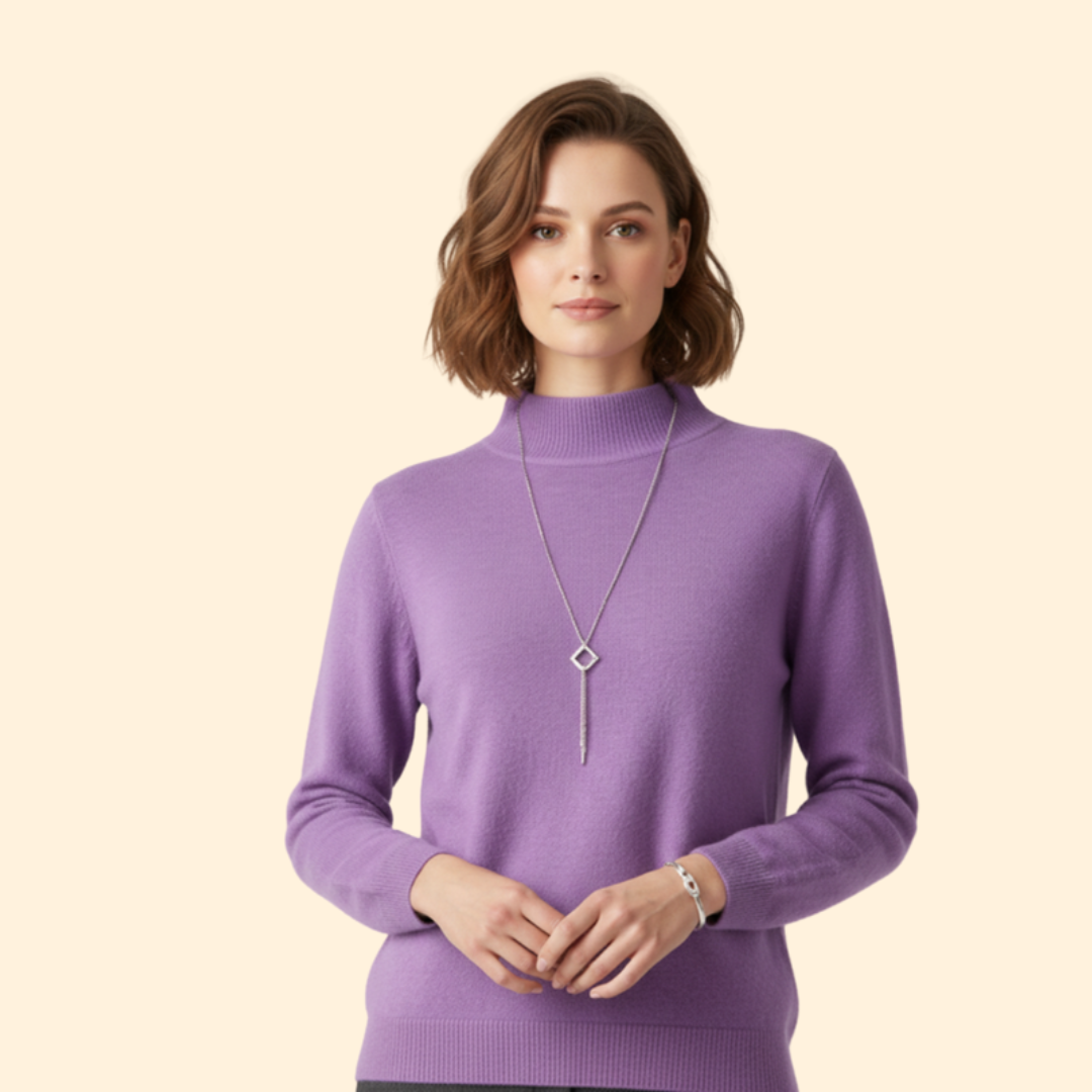 Women’s Soft High Neck Jumper