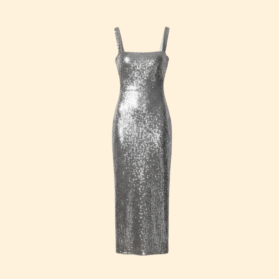Women's Sparkling Sequin Evening Dress