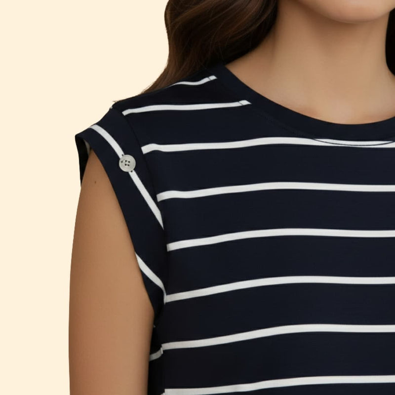 Women's Striped Short-Sleeve Tee