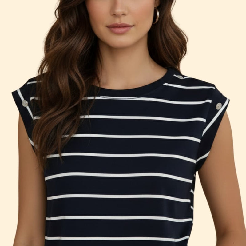 Women's Striped Short-Sleeve Tee