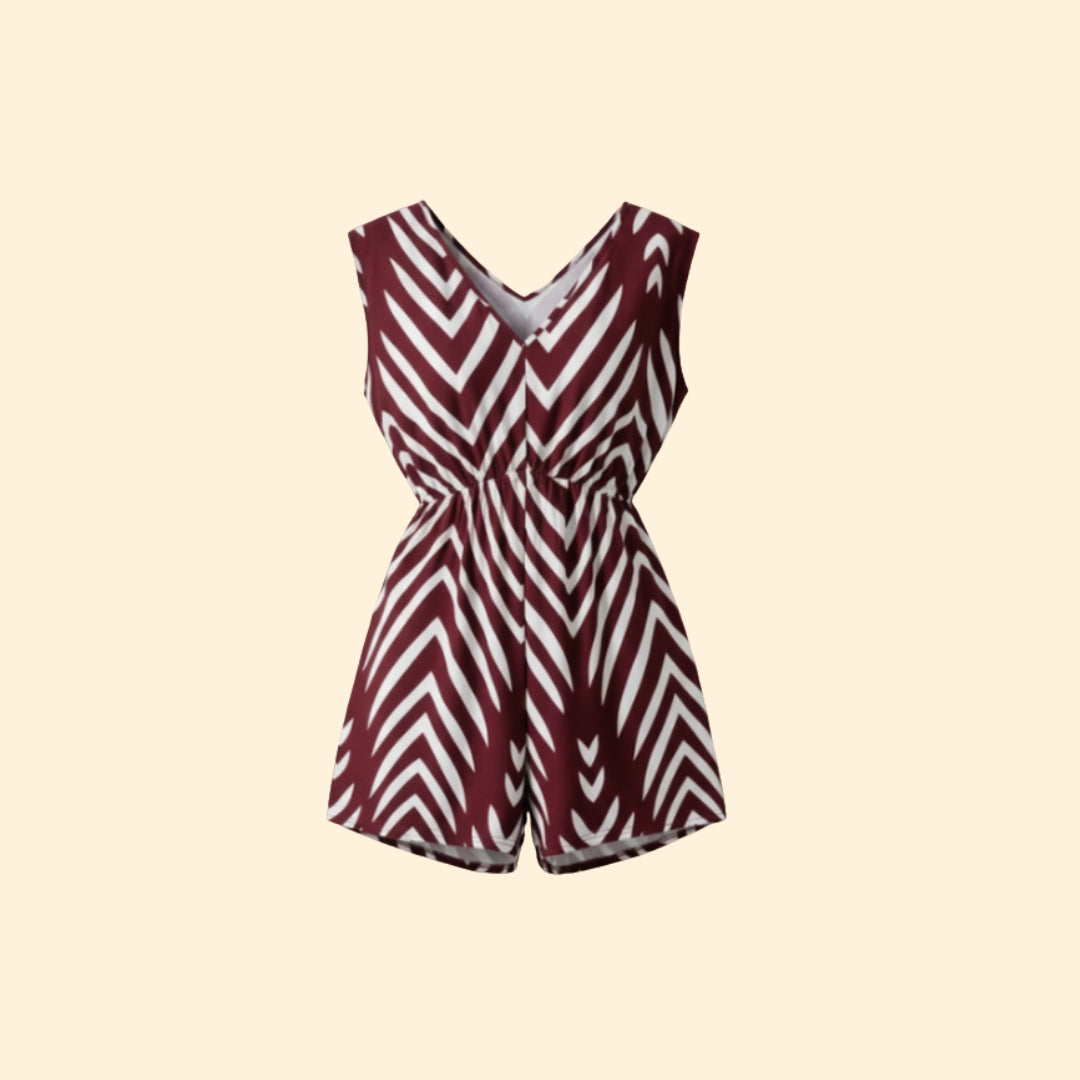 Women’s Stylish V-Neck Romper