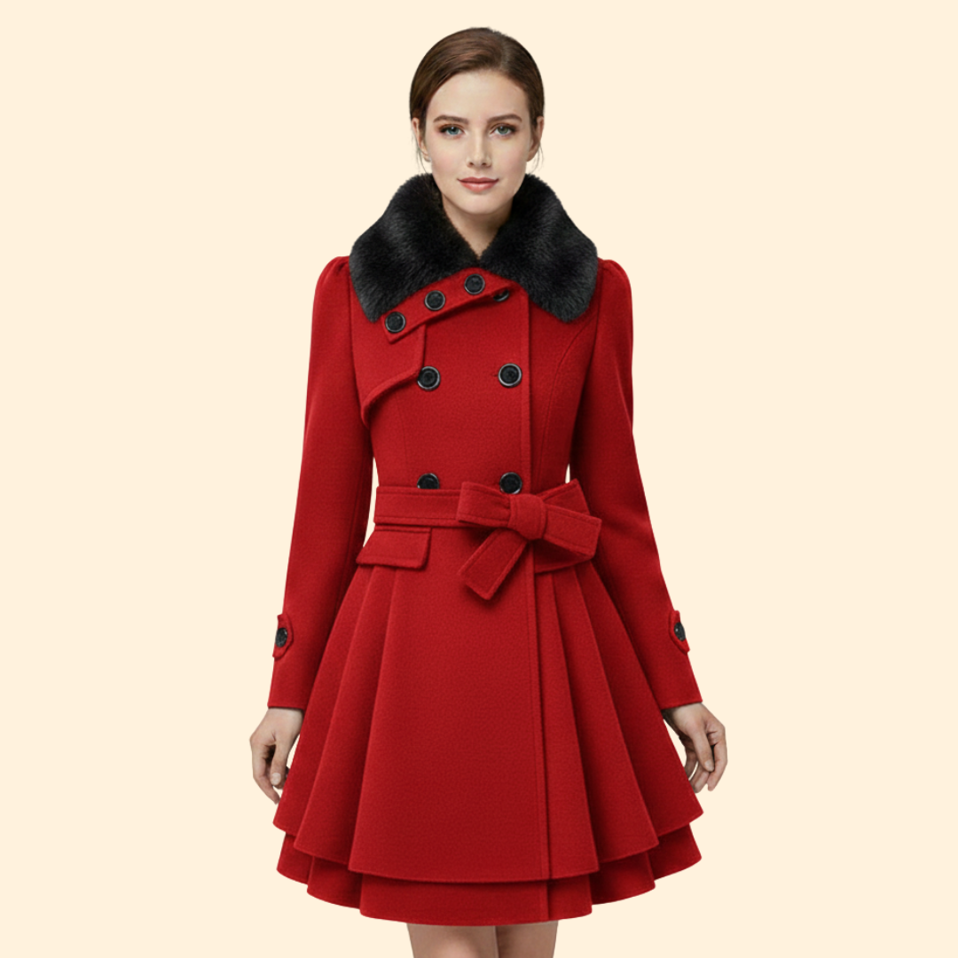 Women’s Winter Coat Belted Grace